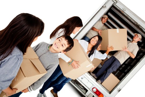 Movers handling a residential move in Tufnell Park