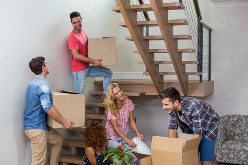 Man and van service helping with a residential move in Tufnellpark