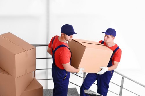 Removal van ready for a home move in Tufnellpark
