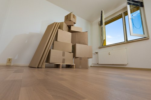 Prepared moving van for a man with van removal booking in Tufnell Park