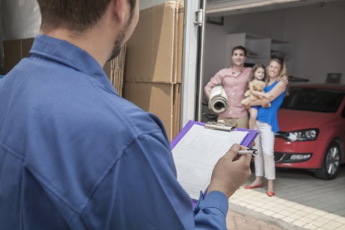 Organised self storage space in Tufnellpark for boxes and furniture