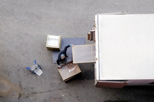 Carefully packed moving boxes and protective materials for relocation in Tufnellpark