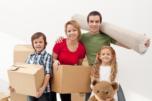 Residential street access planning for removals in Tufnell Park