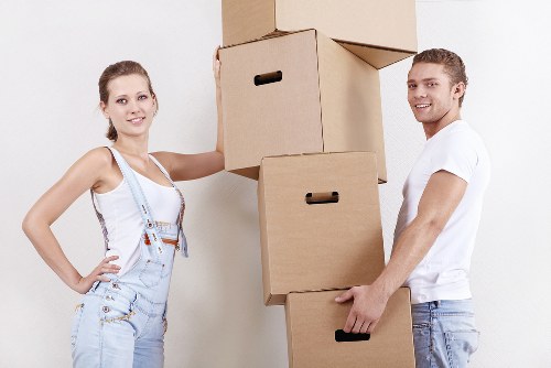 Man and van service in Tufnell Park managing boxes and furniture
